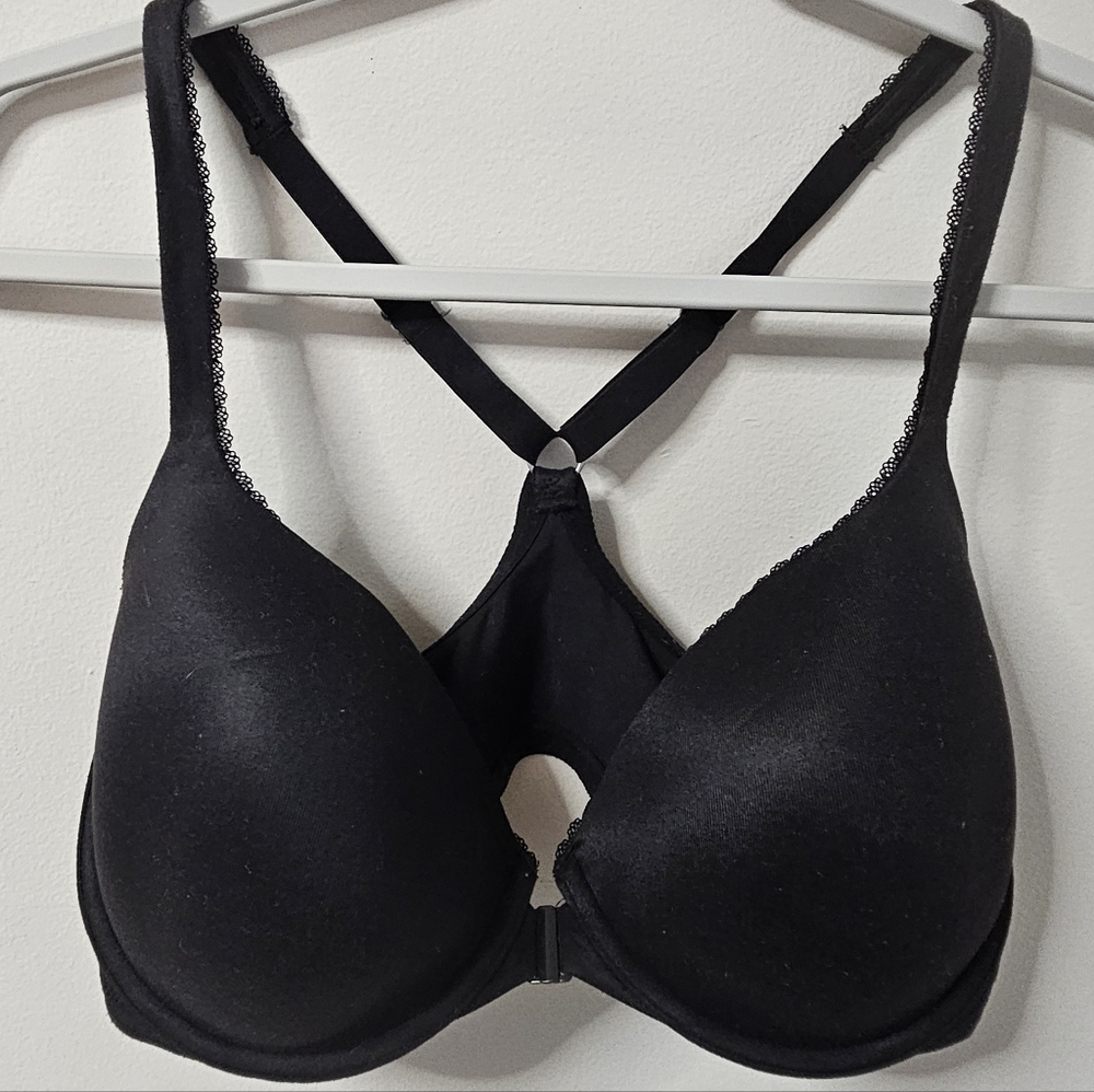 Victoria's Secret Black Bra with Lace Trim